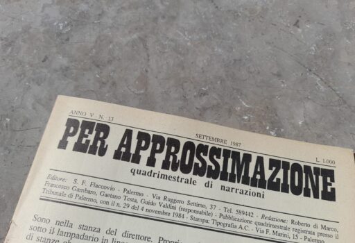 LO SPLIN DI PALERMO (da Per Approssimazione, quadrimestrale di narrazioni edito da Flaccovio, settembre 1987